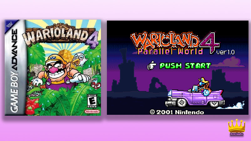 Best GBA Rom Hacks 20 Best Games You Never Heard Of -Wario Land 4 Parallel World