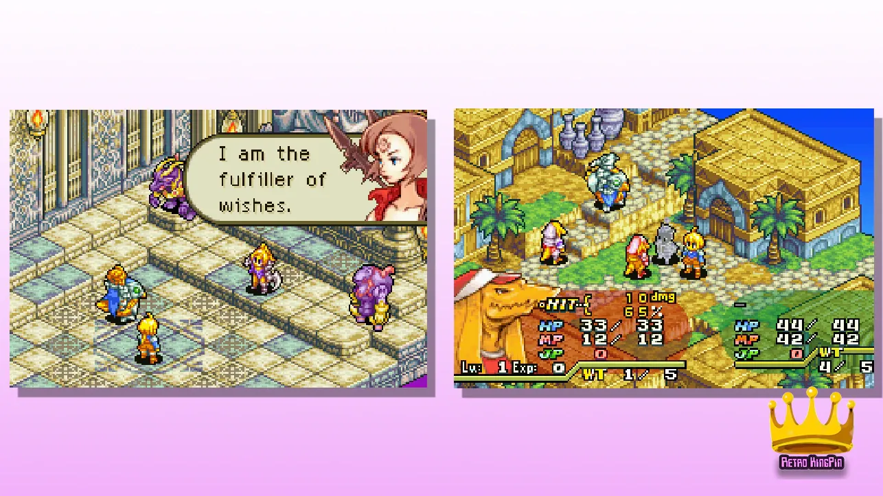 Best Final Fantasy Games Final Fantasy Tactics Advance