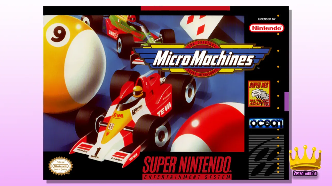 Best SNES Racing Games Micro Machines (1991)