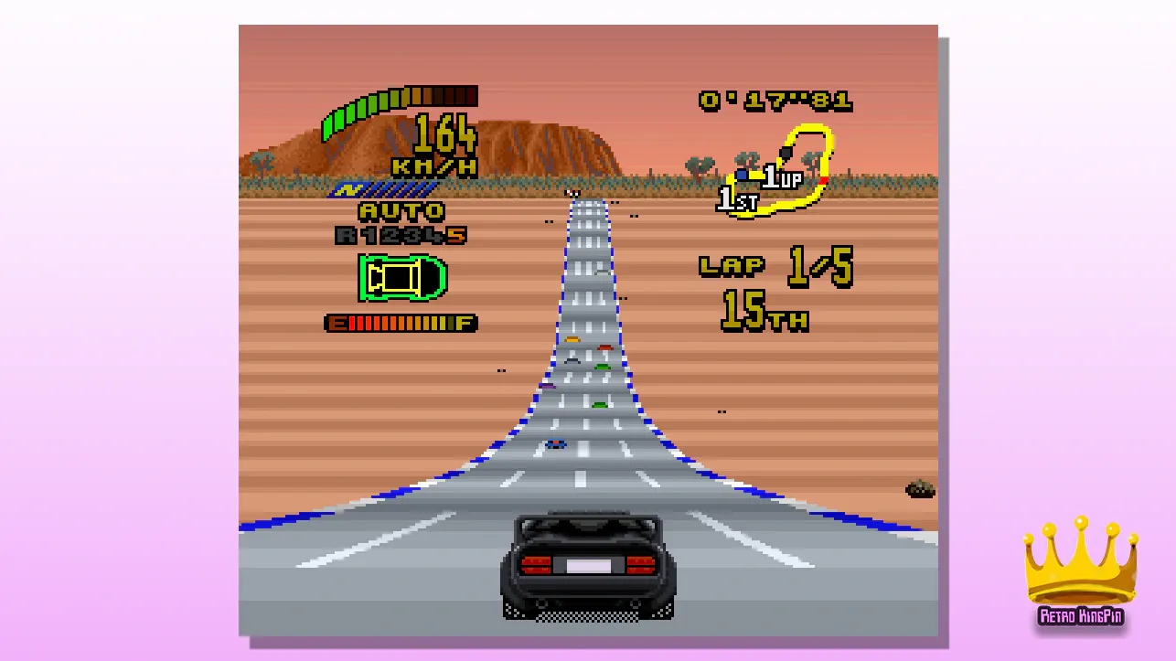 Best SNES Racing Games Top Gear 2 (1993) 2