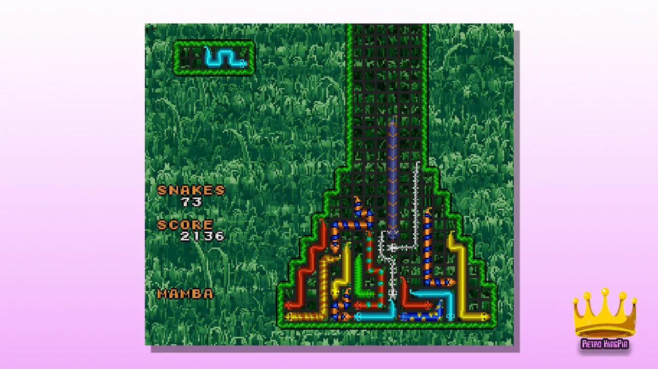 SNES Puzzle Games WildSnake