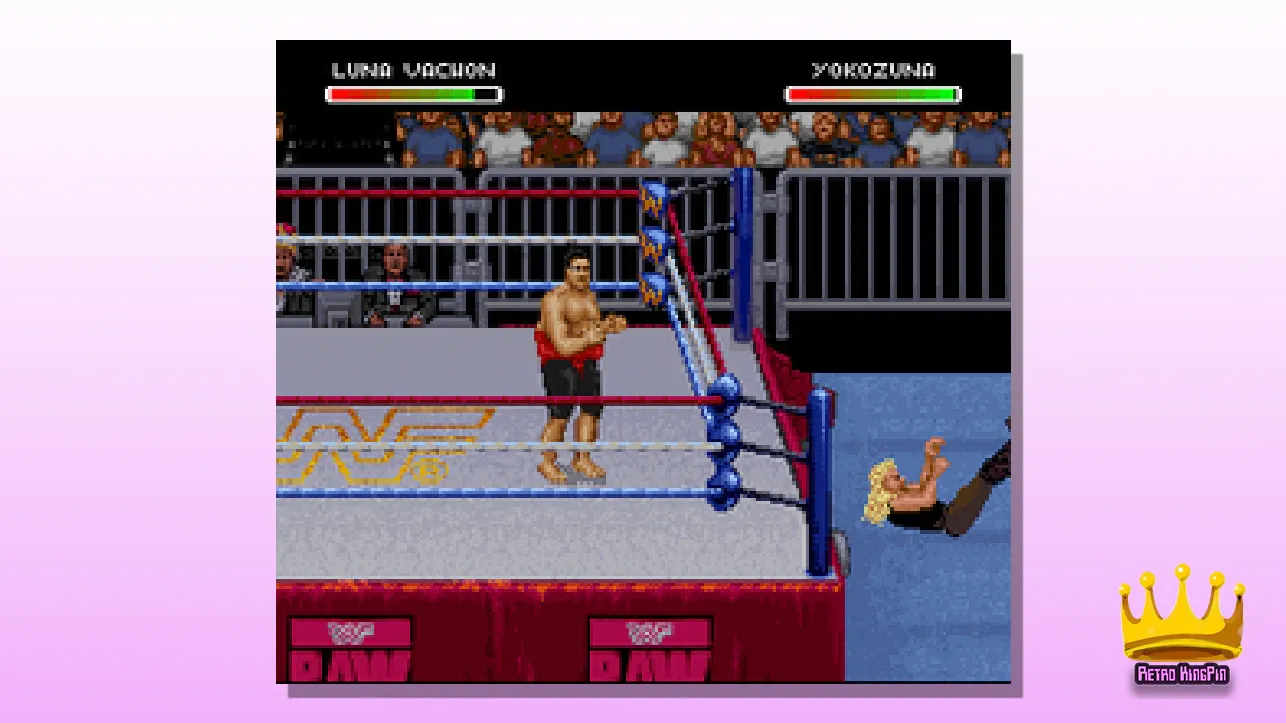 SNES Wrestling Games WWF Raw