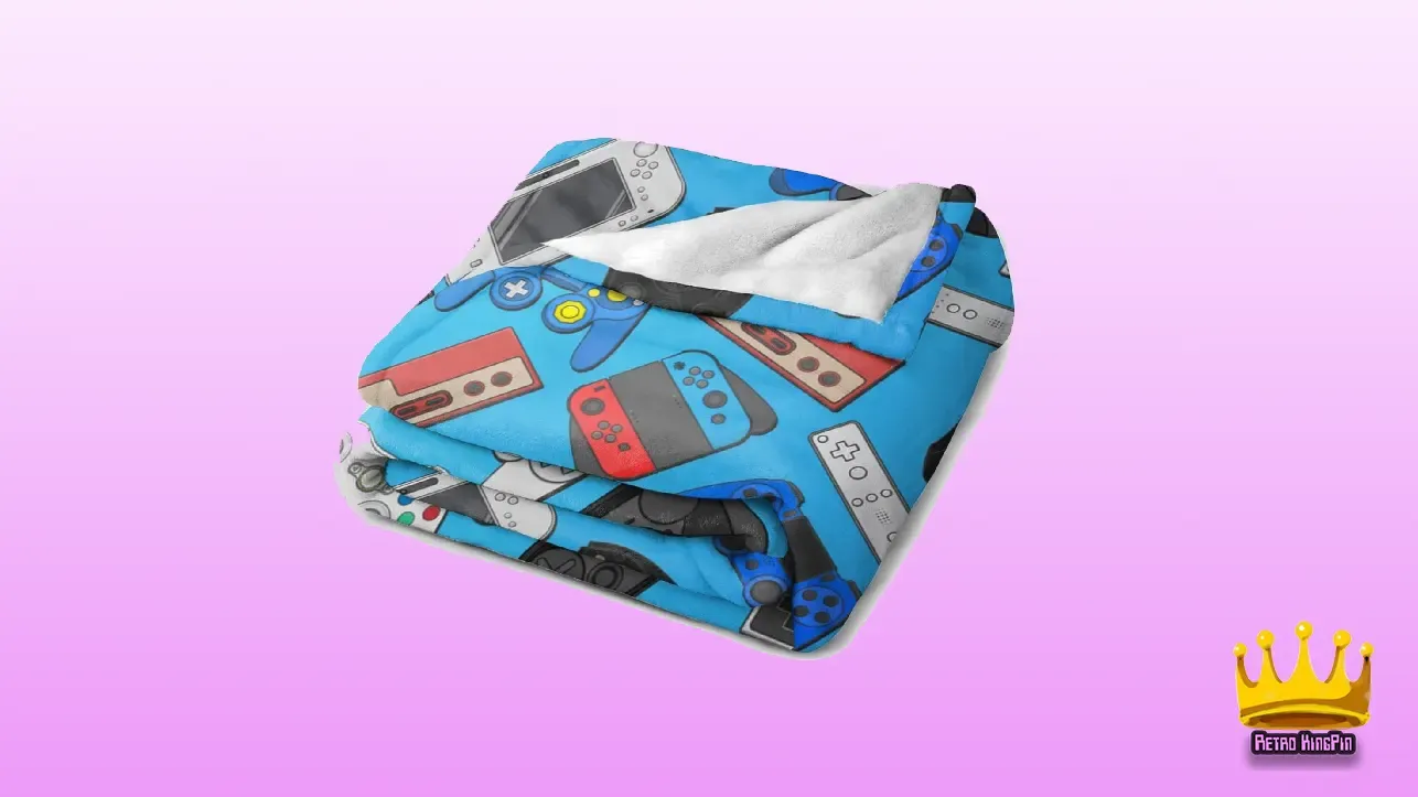 Best Secret Santa Gifts For Gamers Ultra Plush Controller Blanket