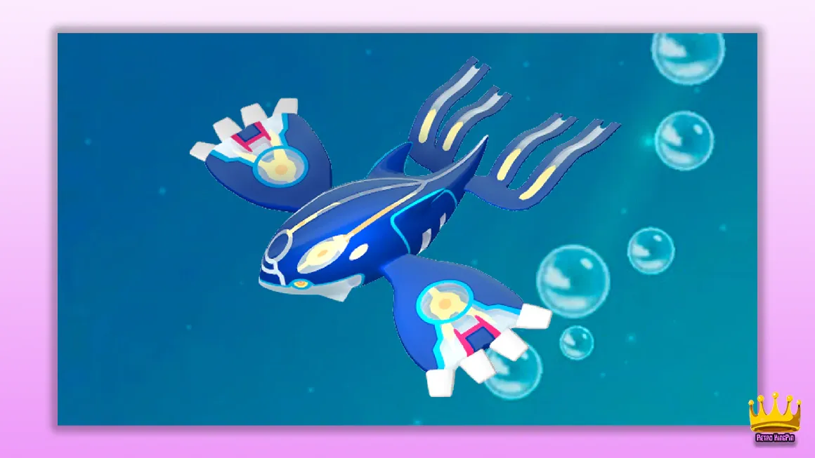 Best Water Type Pokemon Of All Time Kyogre