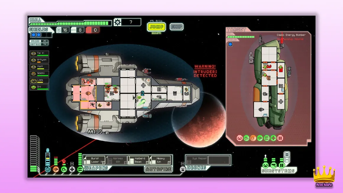 Games About Space FTL: Faster Than Light
