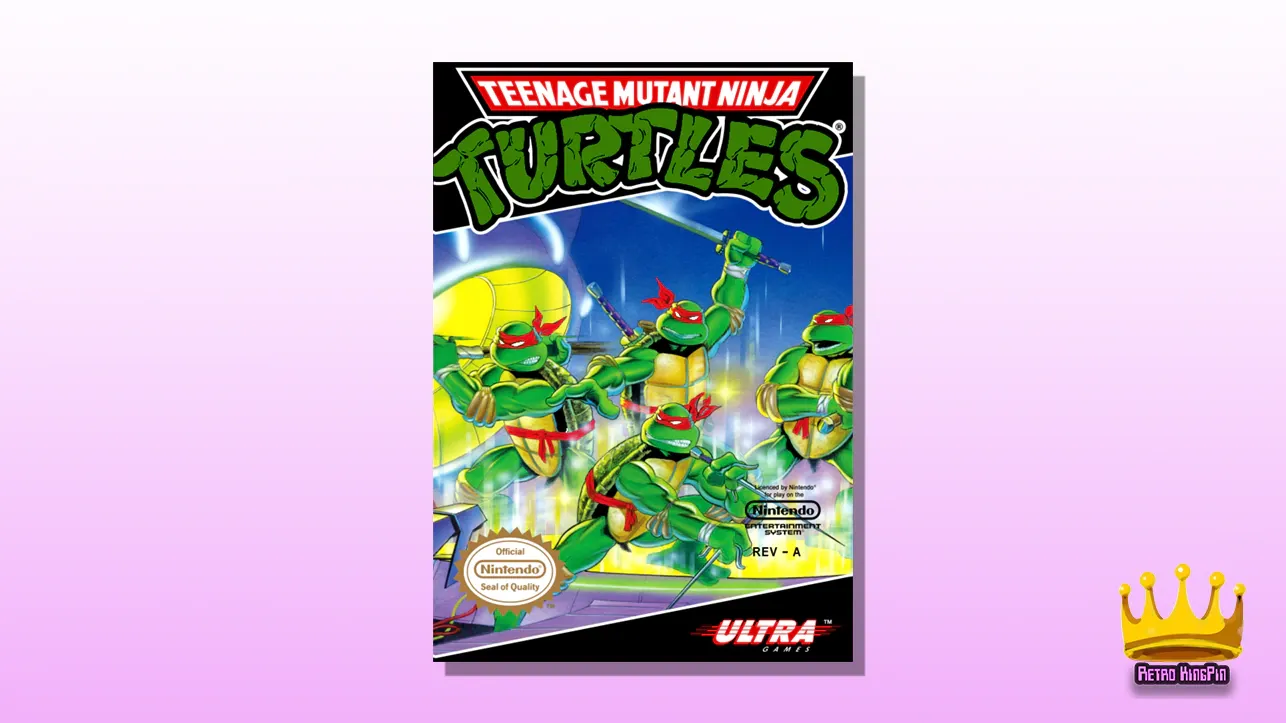 Best Selling NES Games Teenage Mutant Ninja Turtles (4 million copies sold)