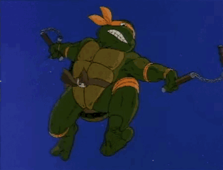 Best 80s Cartoons Teenage Mutant Ninja Turtles GIF