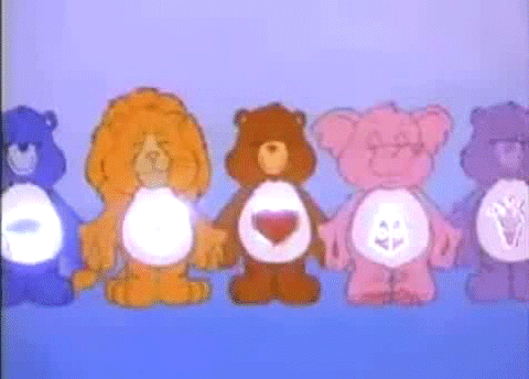 Best 80s Cartoons The Care Bears gif