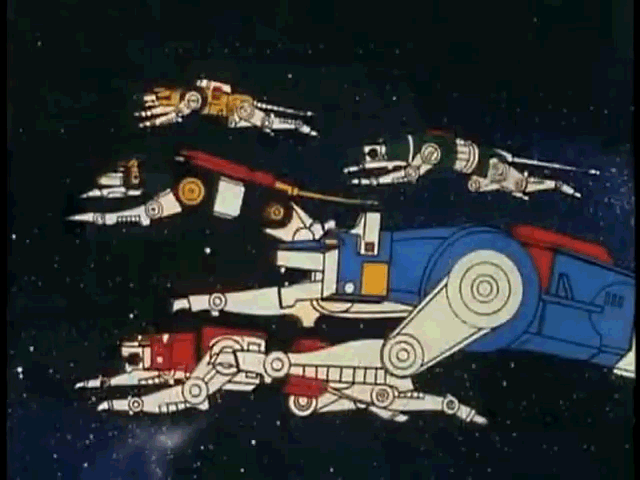 Best 80s Cartoons Voltron: Defender of the Universe gif
