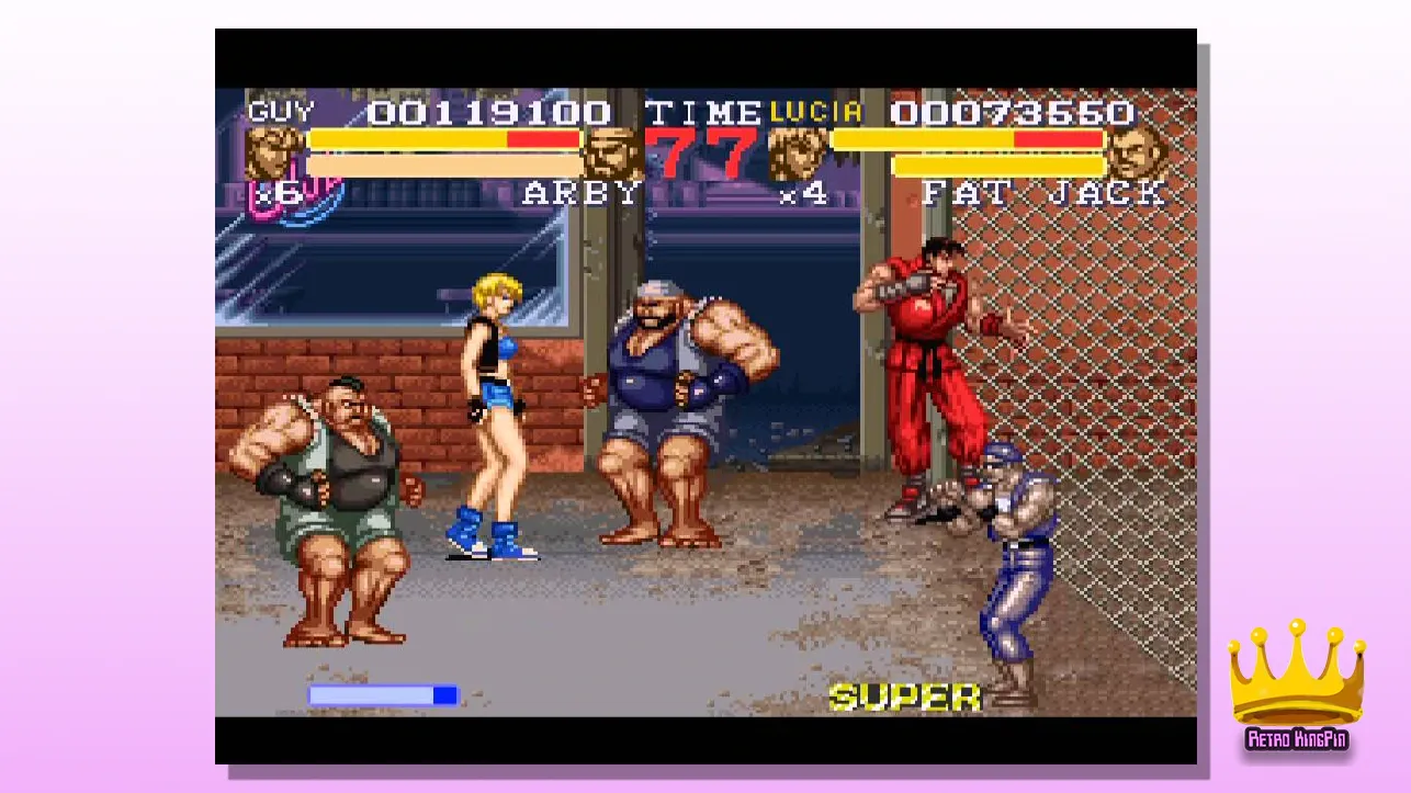 Best Co-Op Multiplayer SNES Games Final Fight 3 2