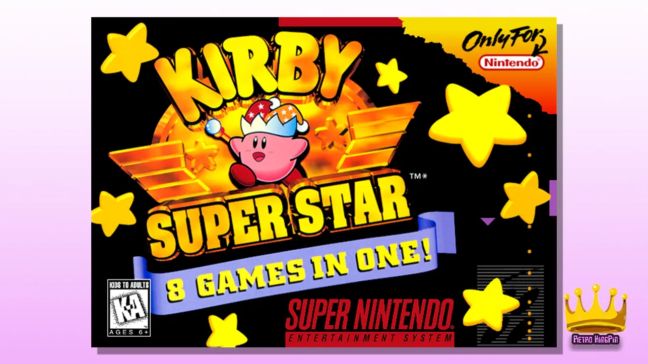 Best Co-Op Multiplayer SNES Games Kirby Super Star