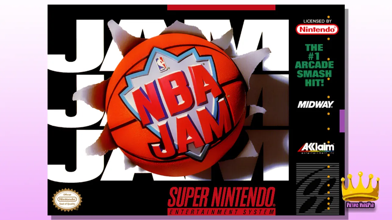 Best Co-Op Multiplayer SNES Games NBA Jam