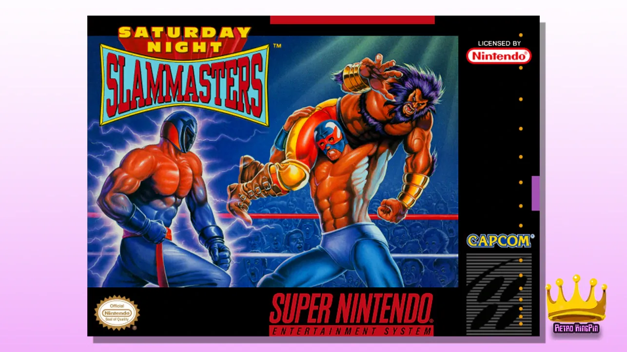 Best Co-Op Multiplayer SNES Games Saturday Night Slam Masters