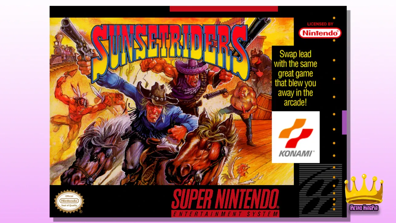 Best Co-Op Multiplayer SNES Games Sunset Riders