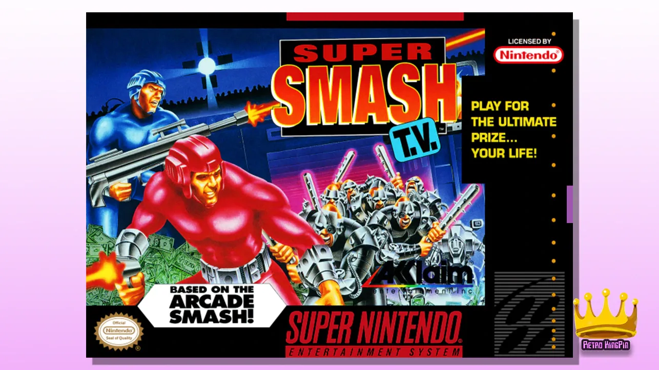 Best Co-Op Multiplayer SNES Games Super Smash TV
