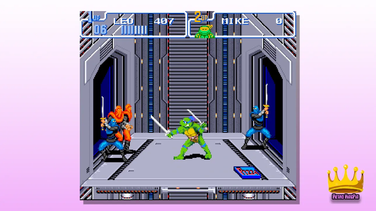 Best Co-Op Multiplayer SNES Games Teenage Mutant Ninja Turtles IV: Turtles in Time 2