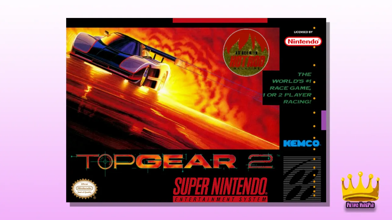 Best Co-Op Multiplayer SNES Games Top Gear 2