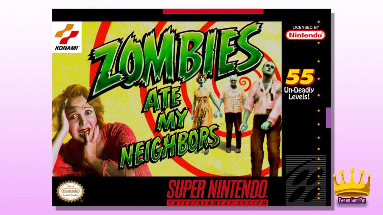Best Co-Op Multiplayer SNES Games Zombies Ate My Neighbors