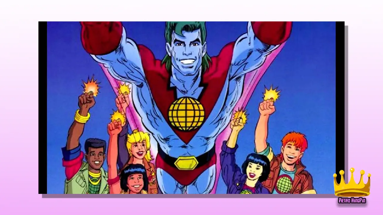 Best 80s Cartoons Captain Planet and the Planeteers