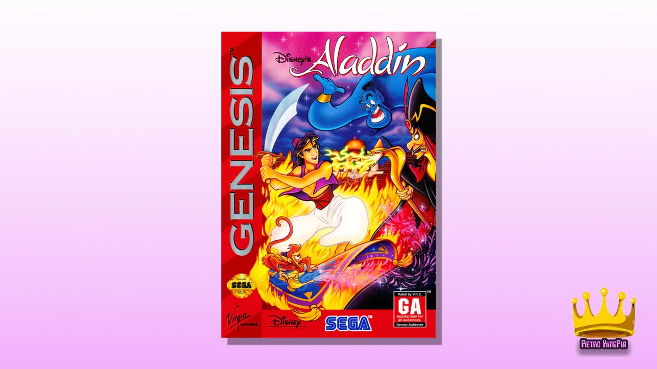 Best Sega Genesis Games Disney’s Aladdin (1993)