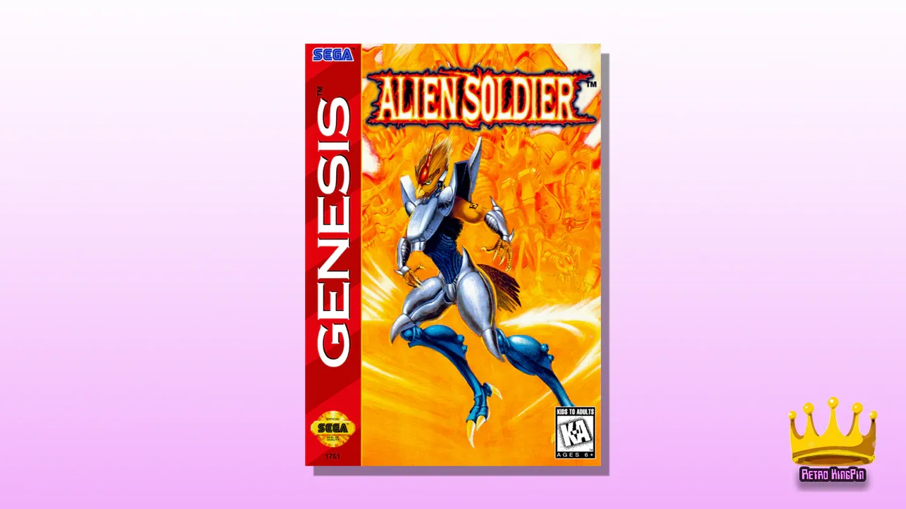 Best Sega Genesis Games Alien Soldier (1993)