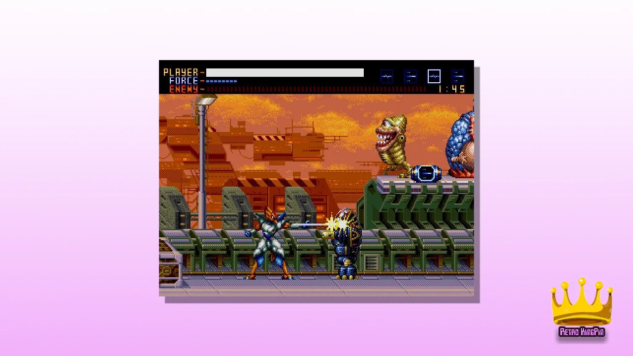 Best Sega Genesis Games Alien Soldier (1993) 2
