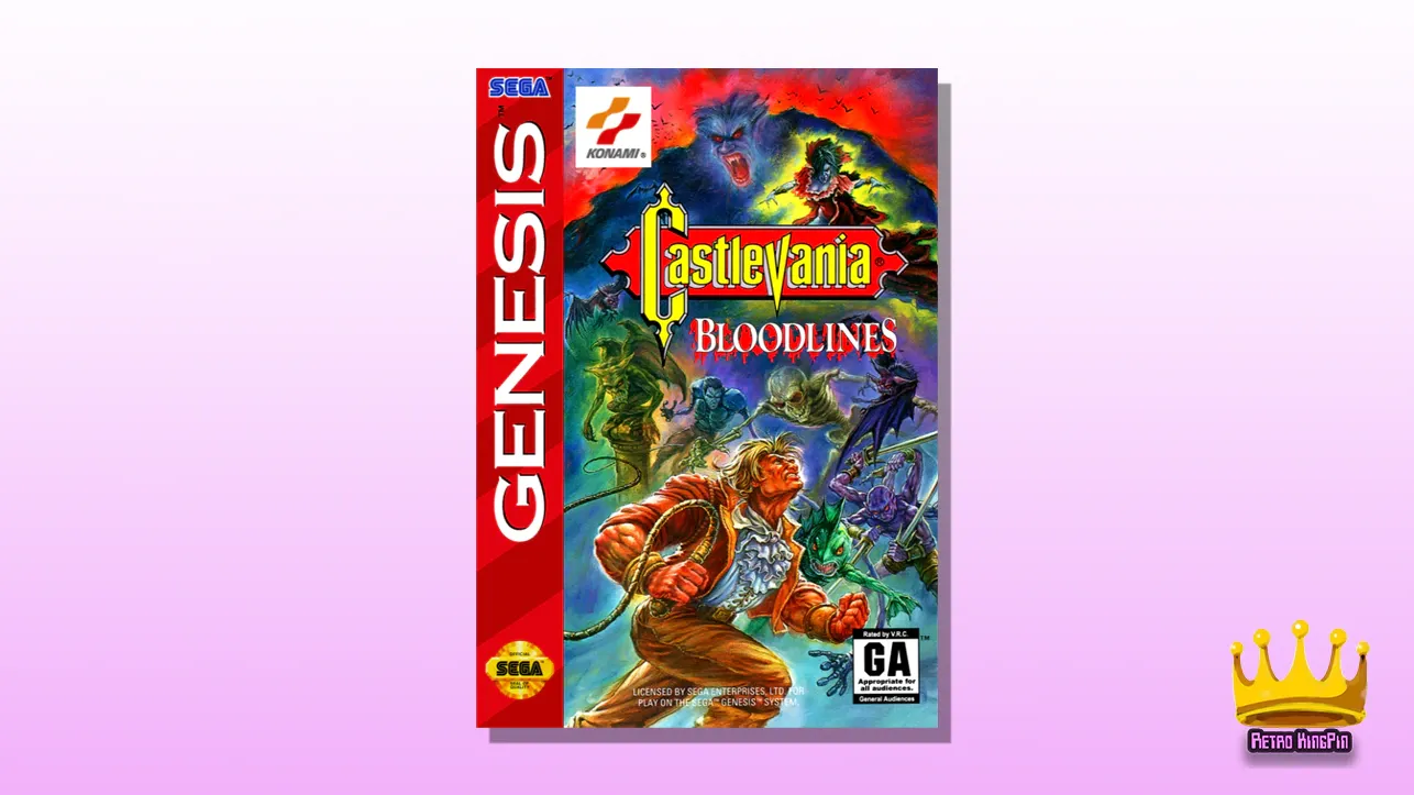 Best Sega Genesis Games Castlevania: Bloodlines 2