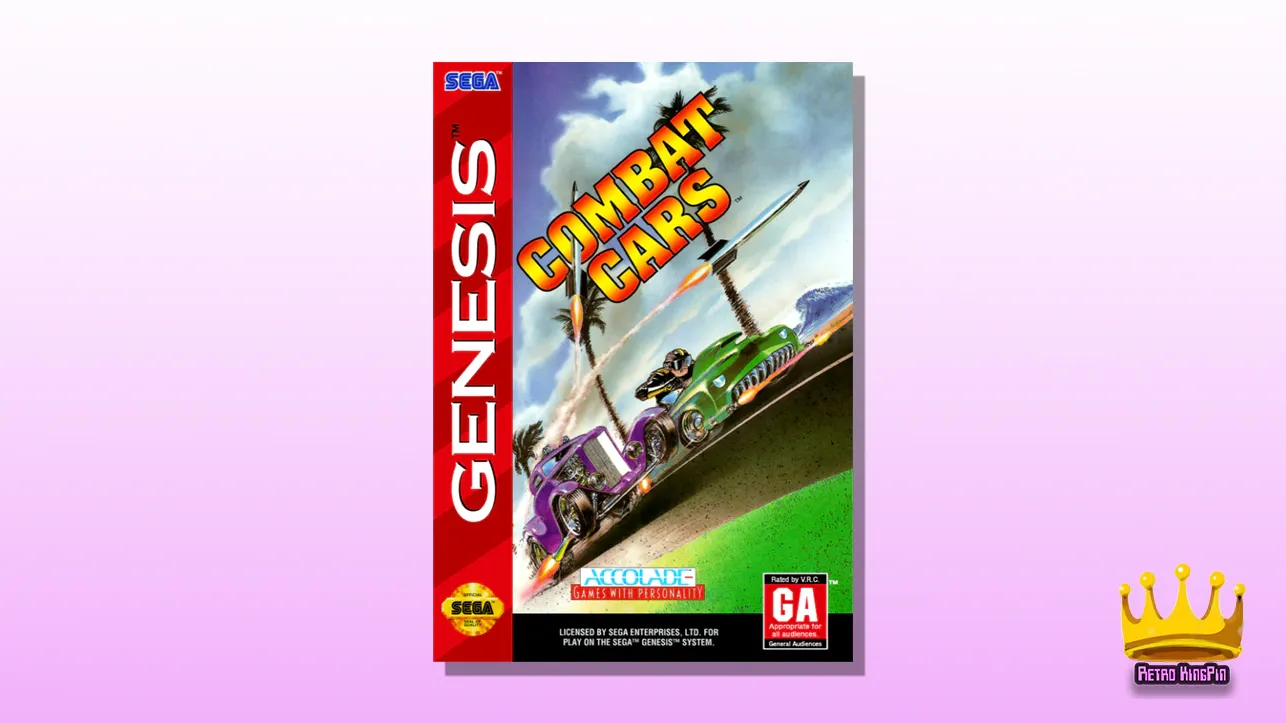 Best Sega Genesis Games Combat Cars (1994)