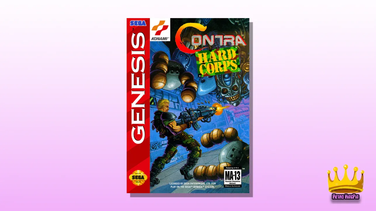 Best Sega Genesis Games Contra: Hard Corps (1994)