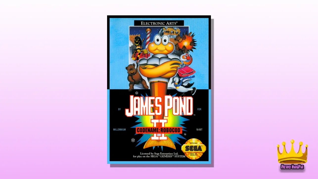 Best Sega Genesis Games James Pond II: Codename: Robocod