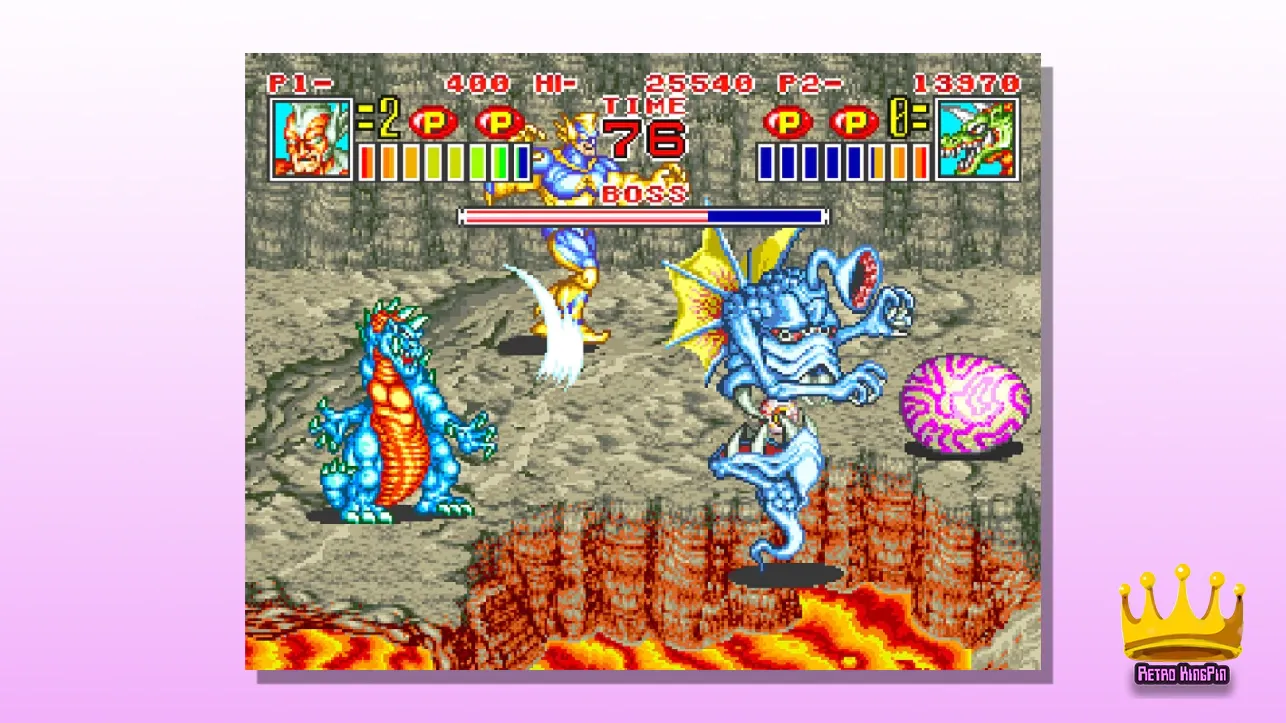 Best Sega Genesis Games King Of Monsters II 2