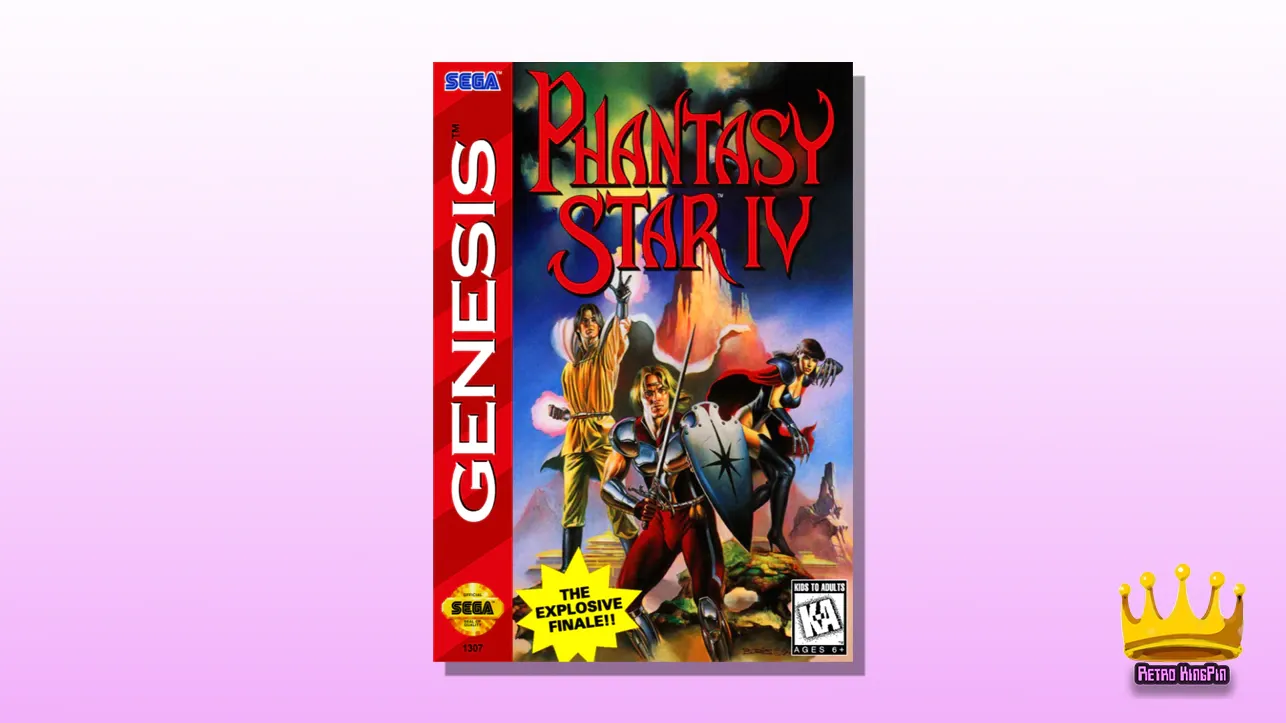 Best Sega Genesis Games Phantasy Star IV: The End of the Millennium