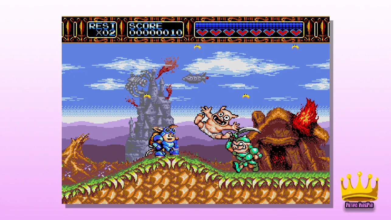 Best Sega Genesis Games Rocket Knight Adventures (1993) 2