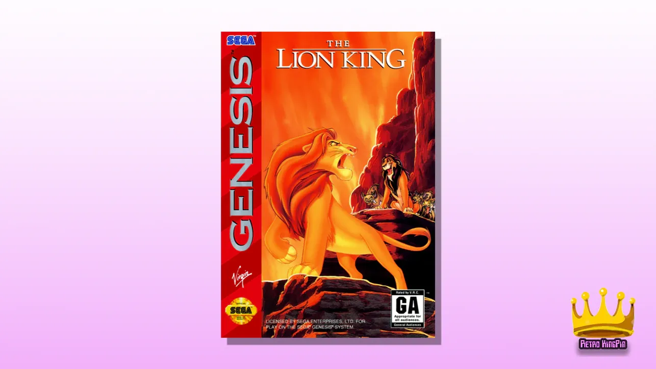 Best Sega Genesis Games The Lion King