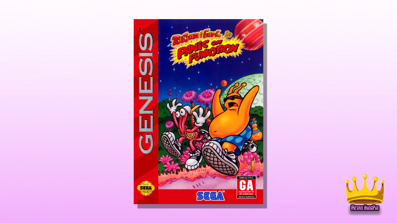 Best Sega Genesis Games ToeJam & Earl in Panic on Funkotron (1993)