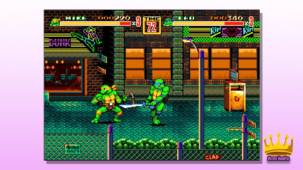 Best Sega Genesis Hacks Teenage Mutant Ninja Turtles: Shredder's Re-Revenge