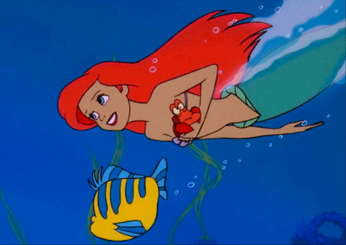 Best 80s Cartoons The Little Mermaid gif