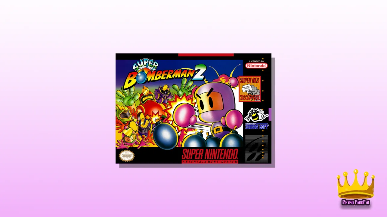 Best 4 Player Games SNES Super Bomberman 2