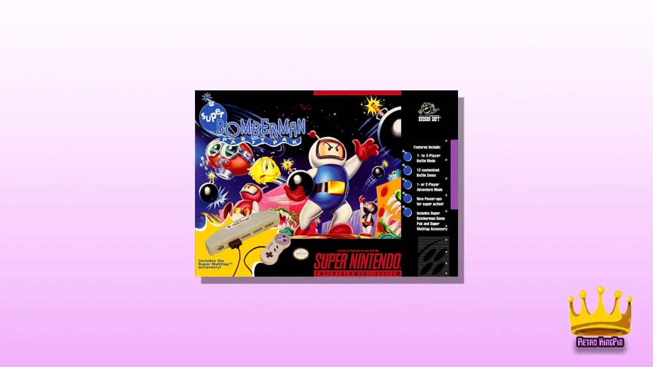 Best 4 Player Games SNES Super Bomberman