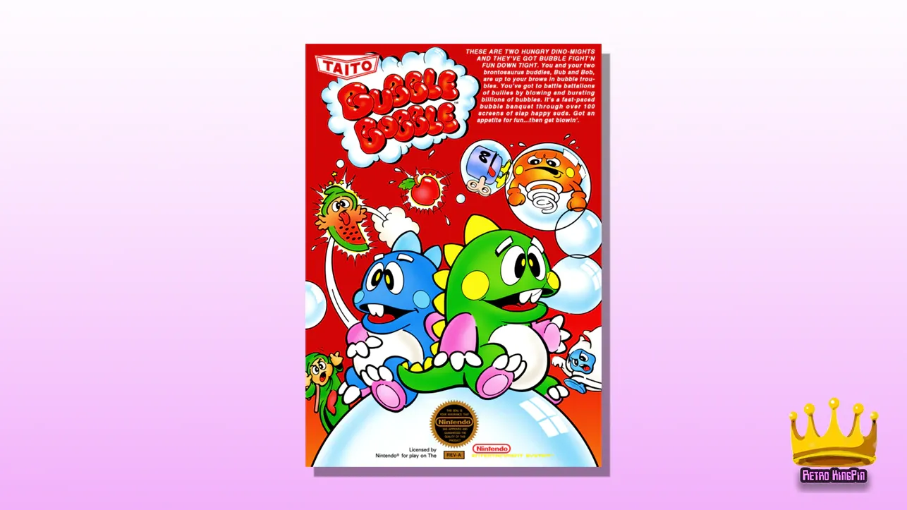 Best NES Games of All Time Bubble Bobble