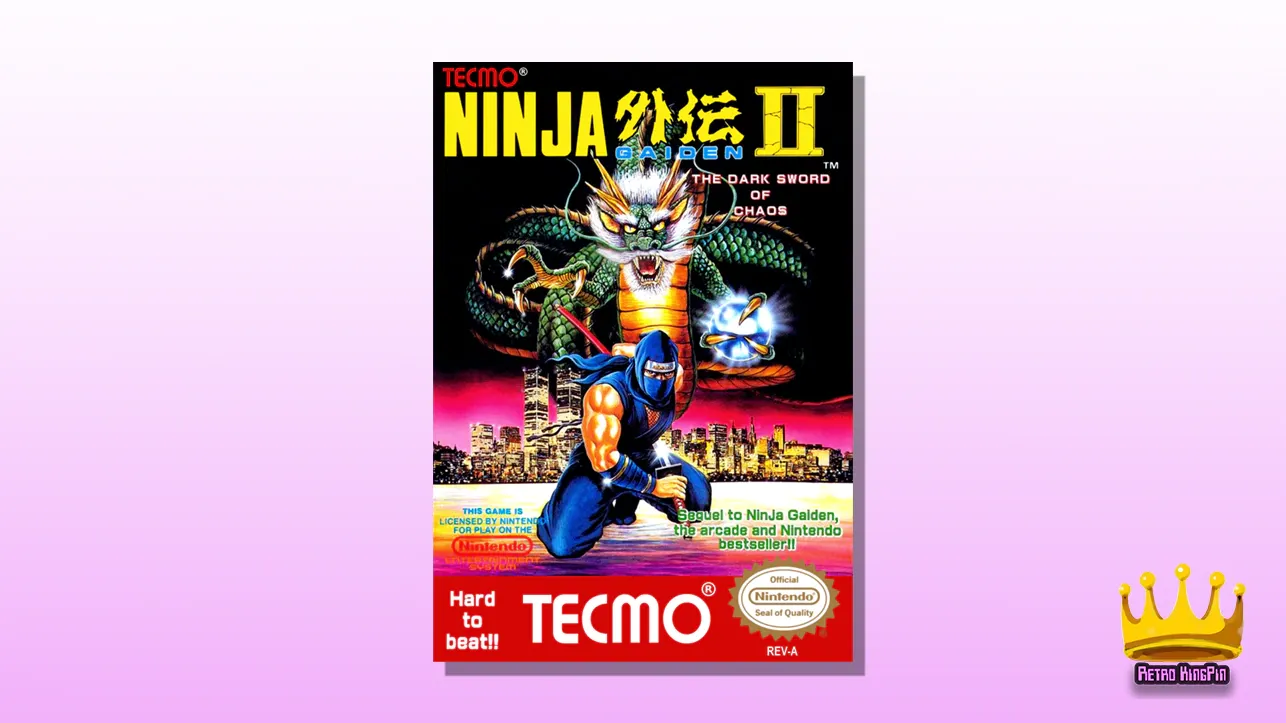Best NES Games of All Time Ninja Gaiden II: The Dark Sword of Chaos