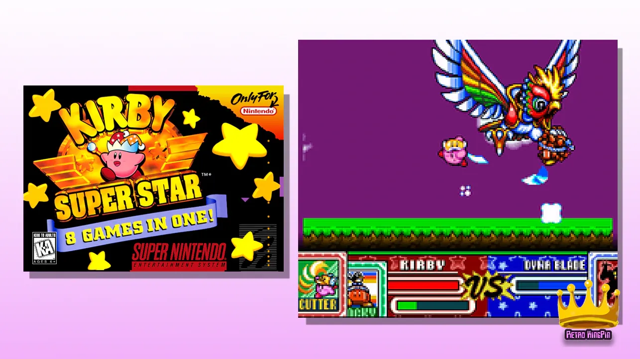 Best SNES Games On Switch Online Service Kirby Super Star