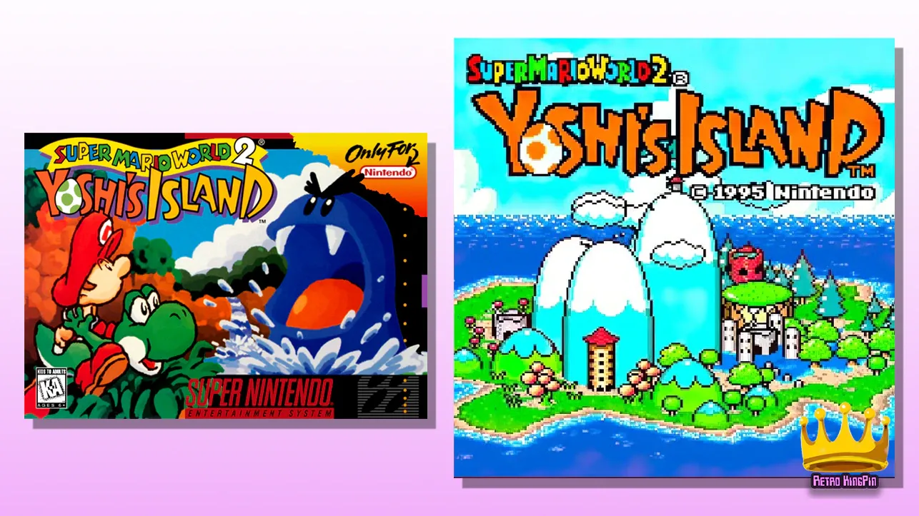 Best SNES Games On Switch Online Service Super Mario World 2: Yoshi's Island
