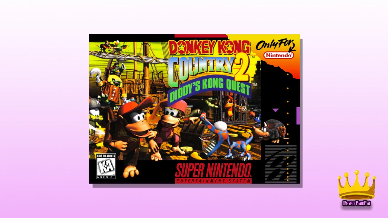 Best SNES Soundtracks Donkey Kong Country 2: Diddy’s Kong Quest