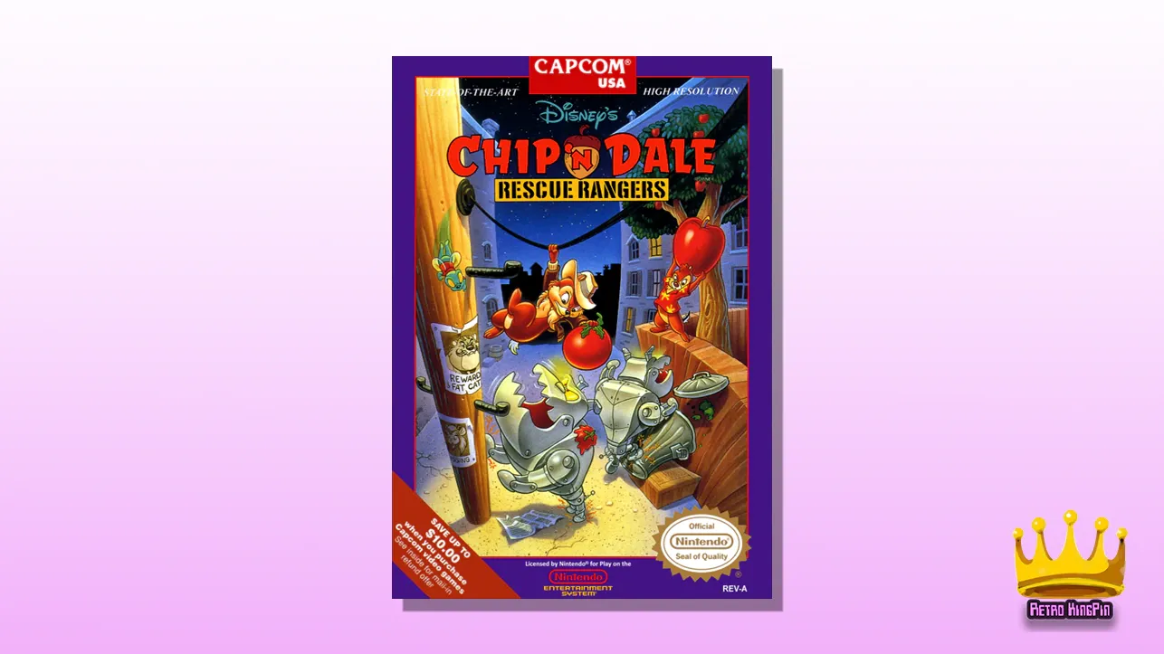 Best Multiplayer NES Games Chip n Dale Rescue Rangers
