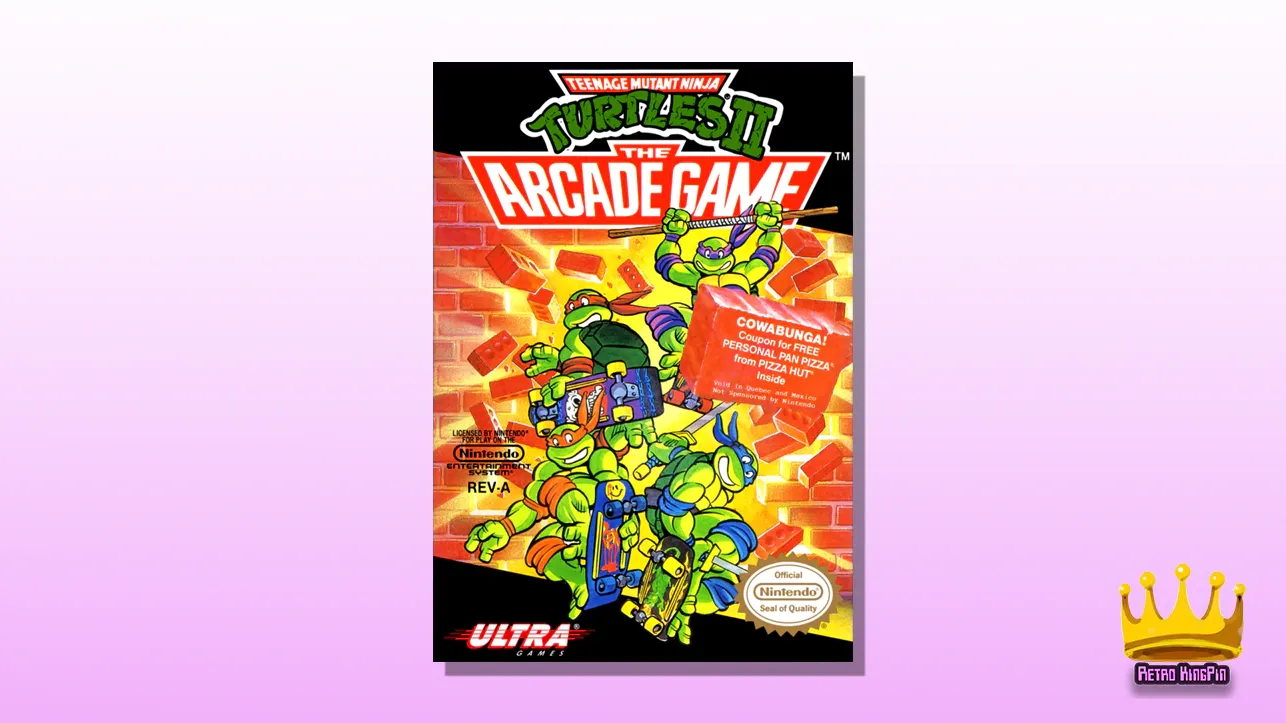 Best Multiplayer NES Games Teenage Mutant Ninja Turtles II