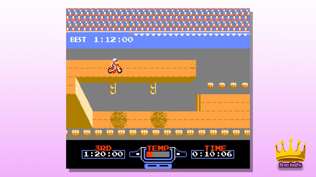 NES Racing Games Excitebike
