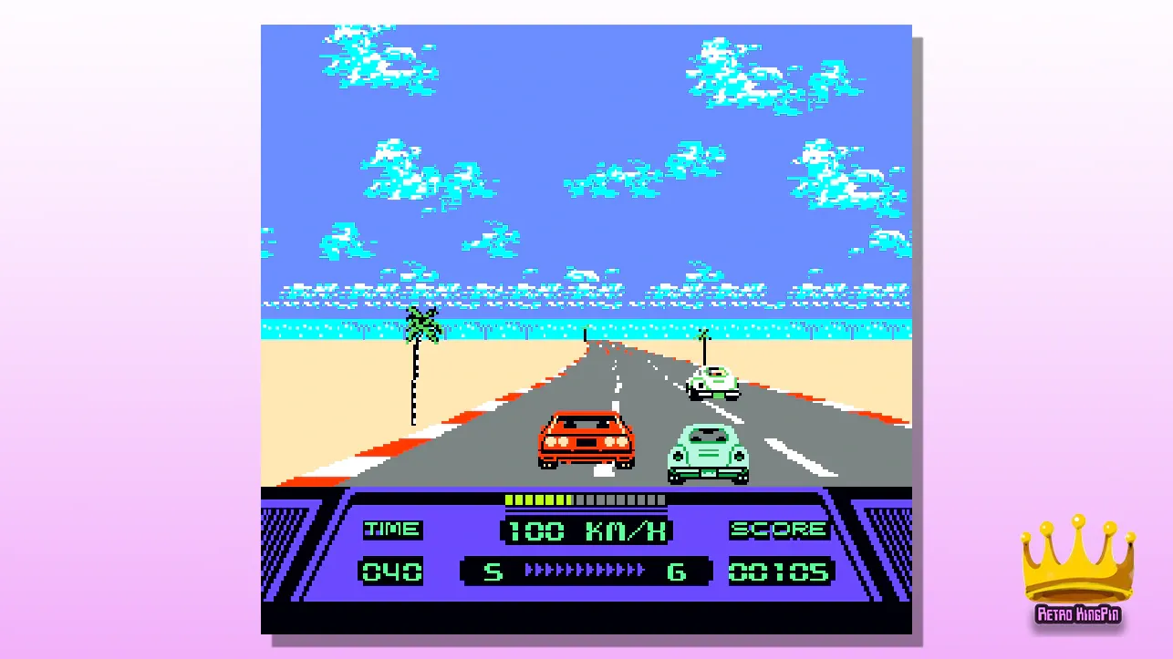 NES Racing Games Rad Racer