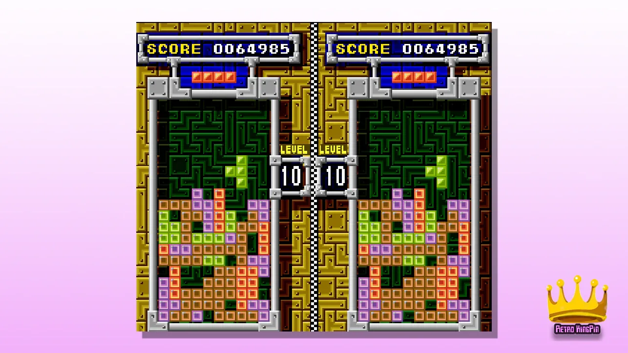 SNES Puzzle Games Tetris & Dr. Mario