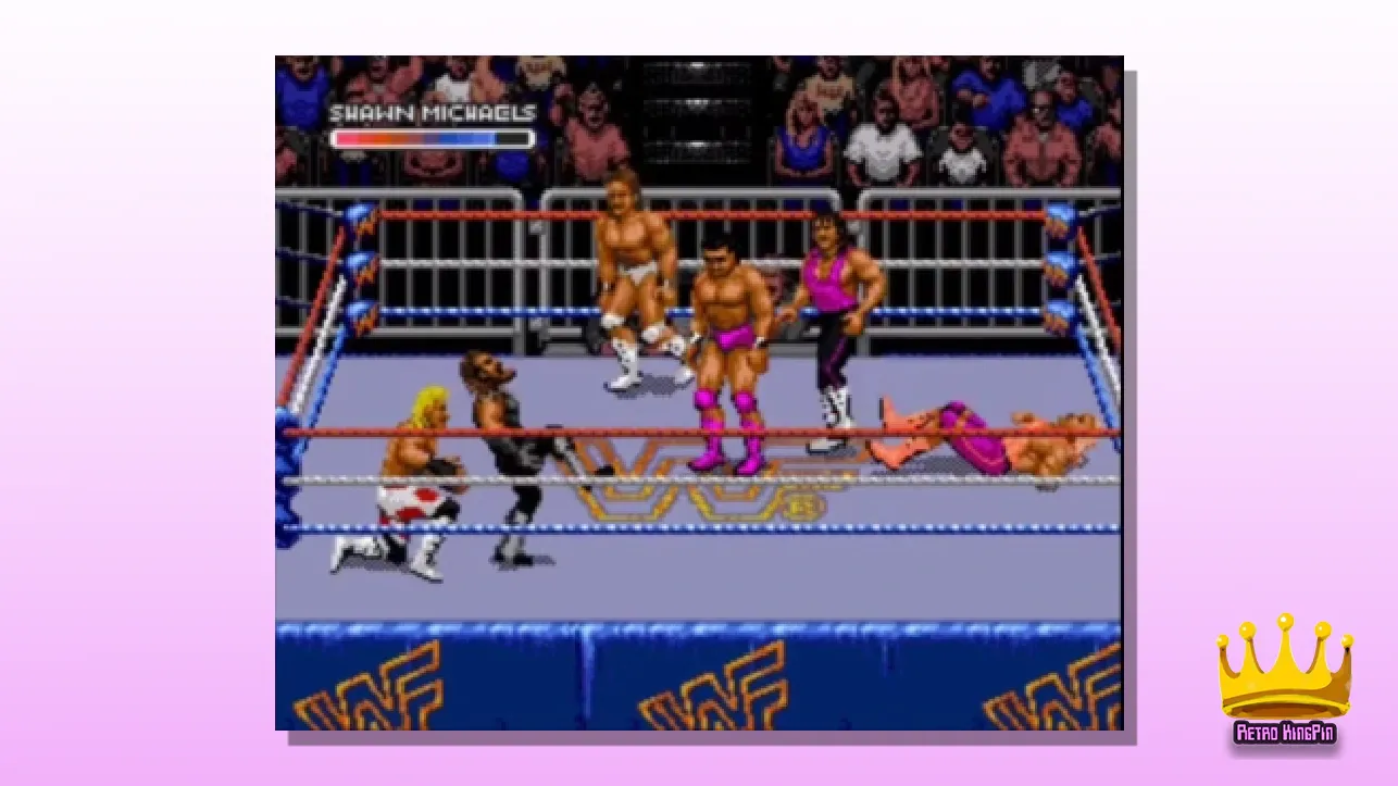 SNES Wrestling Games WWF Royal Rumble